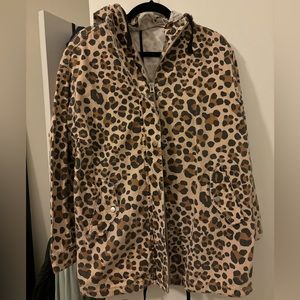 Topshop Leopard Jacket